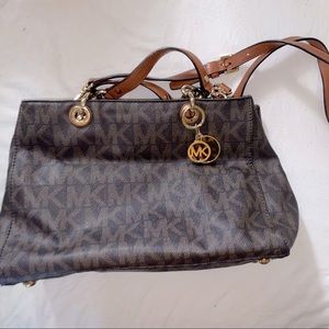 Michael Kors shoulder bag with MK lettering